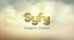Syfy Logo Gold - Click to learn more at Syfy
