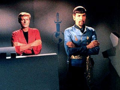 Star Trek - Mirror, Mirror - Altered Mr Kyle and Mr Spock