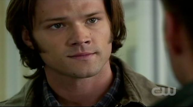 I thought Sam was past some of his crazy train, but apparently not. On top of everything else he seems to be still be dealing with his own head trauma. - Supernatural-S7x10-Sam-trying-to-be-logical-that-Bobby-may-die