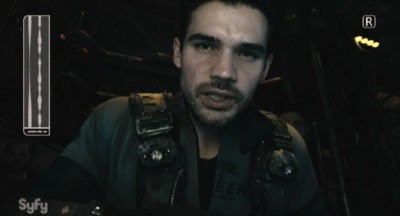 The Expanse S1x02 Holden broadcasts the Martian Tech found on the Scopuli