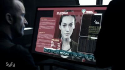 The Expanse S1x02 Julie Mao screen name Delightengale