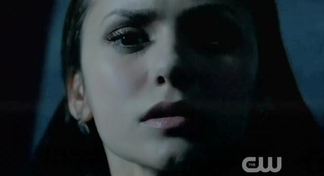 The look on Damon&#39;s face! A few seconds left in the show and the camera was back on Elena lying there dead on the table until she took in a deep breath and ... - The-Vampire-Diaries-S3x22-Elena-came-back-to-life