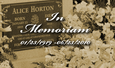 Alice Horton Memorial
