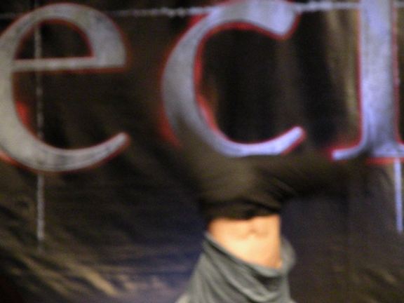 Alex Meraz upside down