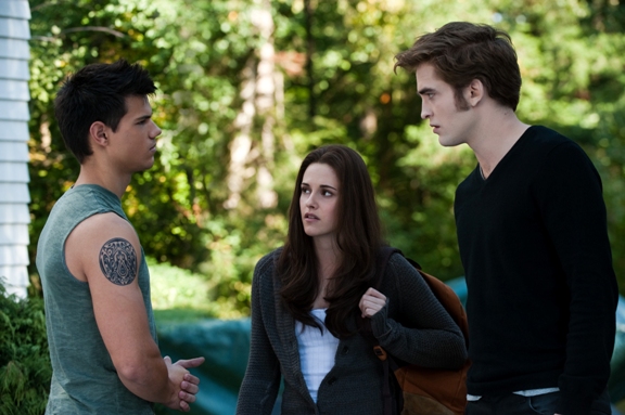 Jacob, Bella and Edward