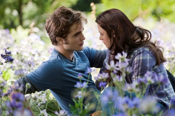 Edward and Bella in the meadow