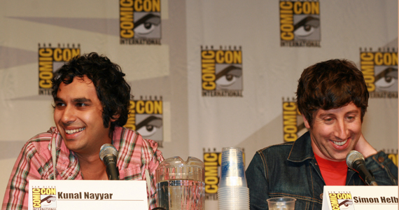 Kunal Nayyar and Simon Helberg