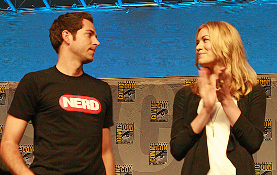 Zachary Levi and Yvonne Strahovski of Chuck