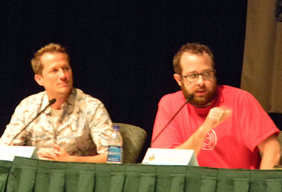 Corin Nemec and Martin Gero