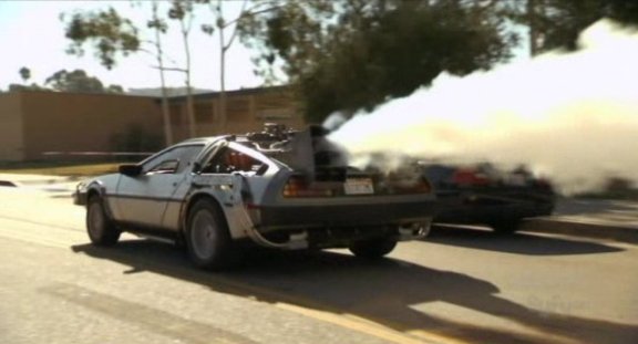 Hollywood Treasure with BTF Delorean