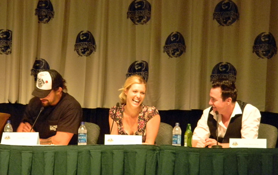 Jason Momoa, Alaina Huffman and Paul McGillion