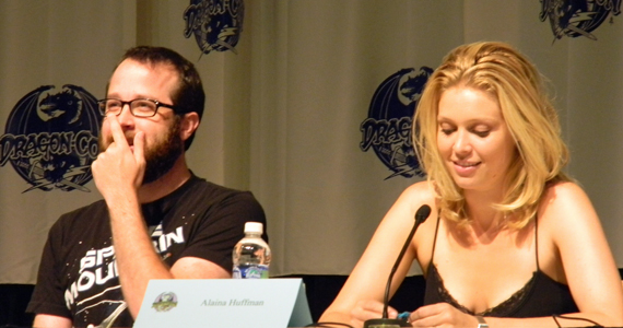 Martin Gero and Alaina Huffman