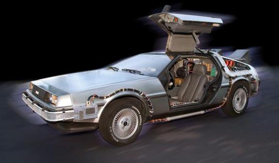 Technically accurate reproduction of DeLorean Time Machine!