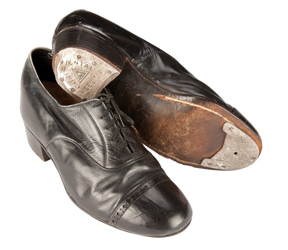 James Cagney original tap shoes from Yankee Doodle Dandy