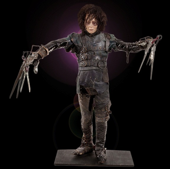 Edward Scissorhands - Johnny Depp costume & display