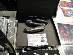 The zat gun, case to be signed by Amanda Tapping, and auctioned off for the Starlight Foundation