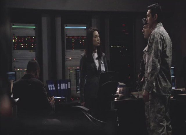 SGU S2x13 - Camile and Col. Telford Home World Command