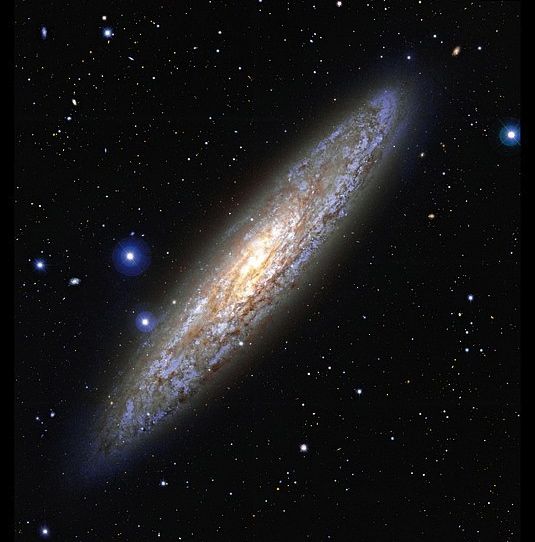 The Sculptor Galaxy NCG-253 as depicted in The Event S01x15 image courtesy of NASA