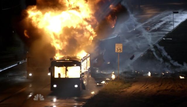 The Event S01x15 Bus Fire