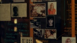 The Listener S2xE6 evidence board