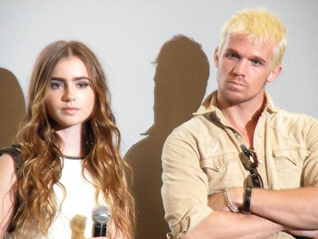 Lilly Collins & Cam Gigandet Priest Metreon WonderCon