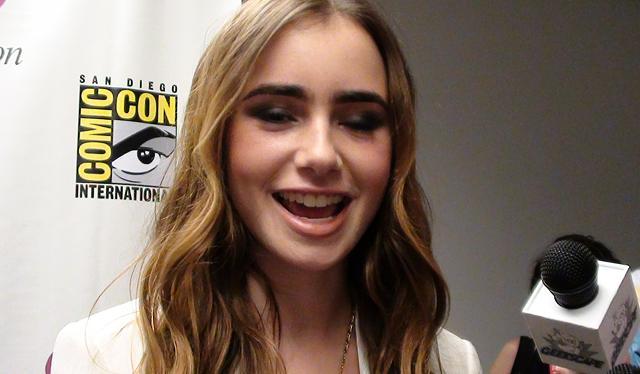 Priest Press Room - WonderCon 2011 - Lily Collins