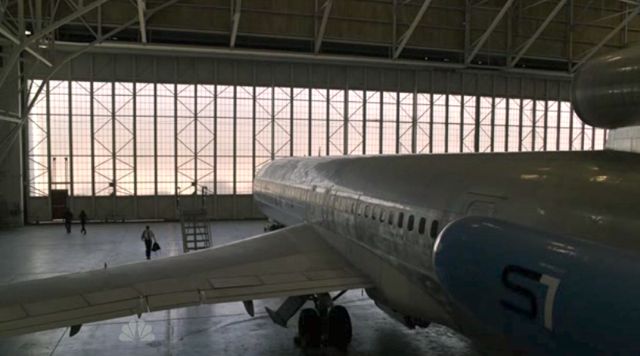 In Dulles Hangar