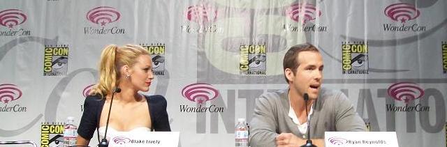 Blake Lively and Ryan Reynolds at WonderCon 2011