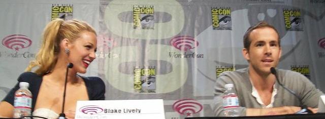 Blake Lively and Ryan Reynolds at WonderCon 2011