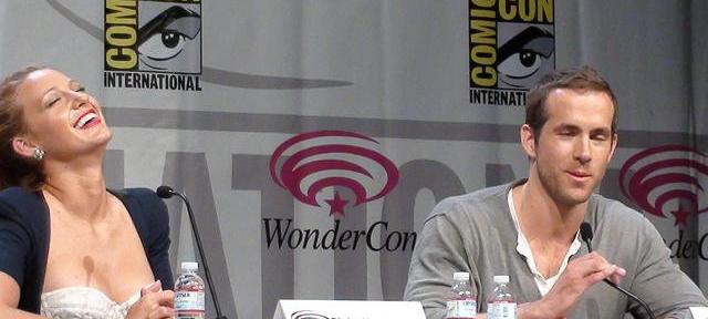 Blake Lively and Ryan Reynolds at WonderCon 2011