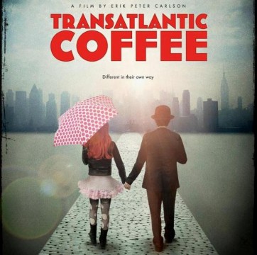 Transatalntic Coffe banner poster 