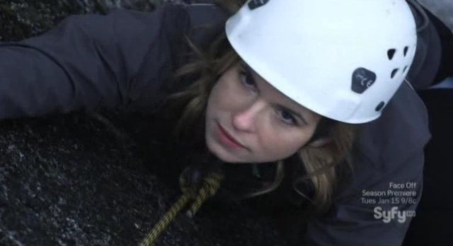 12 Disasters of Christmas - Jacey is rock climbing with her Dad