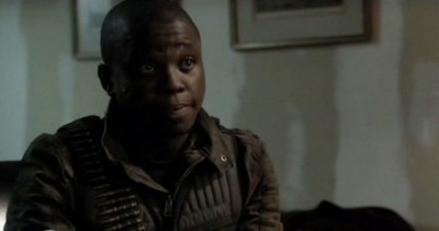 Falling Skies S3x01 - Mpho Koaho as Skitter Fighter Detective Anthony