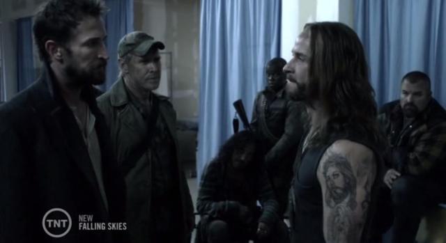 Falling Skies S3X03 Pope has something to say