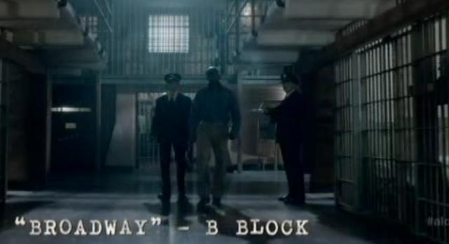 Alcatraz S1x08-Cell Block walk