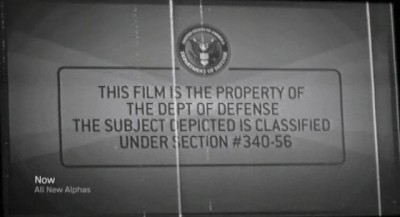 Alphas S2x06 - Department of Defense film from World War 2