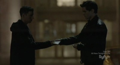 Being Human S3x02 - Aidan is tricked into paying for black market blood