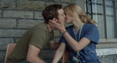 Being Human S3x04 - Josh and Nora kiss and make up
