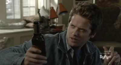 Being Human S3x04 - RJ arrives at the house still drunk and drinking