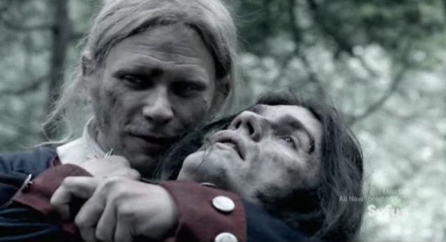 Being Human S3x06 - Bishop turns Aidan in Revolutionary times