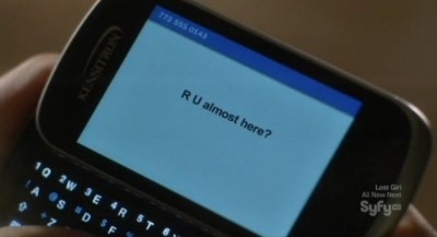 Being Human S3x06 - Erin sends a text message to Liam