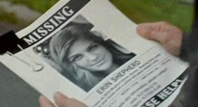 Being Human S3x06 - Missing person Erin flyer