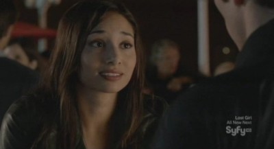 Being Human S3x05 - Sally meets Max at an outdoor cafe