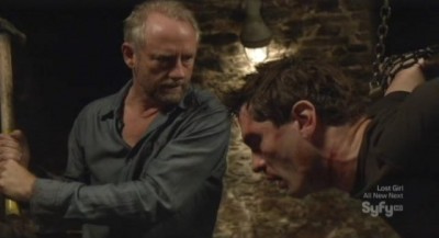 Being Human S3x08 - Liam takes great pleasure in torturing Aidan