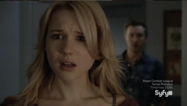 Being Human S3x07 - Nora in shock when she sees Aaron is dead