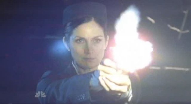 Chuck S5x03 - Carrie-Anne Moss as Gertrude