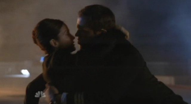 Chuck S5x03 - Gertrude and Casey finally kiss