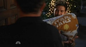 Chuck S5x03 - Only a Star wars blanket for Morgan