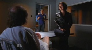 Chuck S5x05 - Gertrude beats Chuck to the jellybean bribe