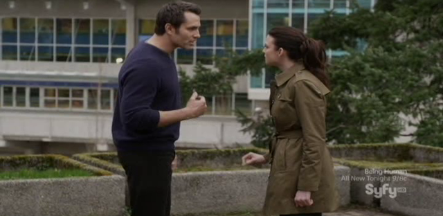 Continuum S1x07 - The Politics of Time - Kiera and Carlos Fight